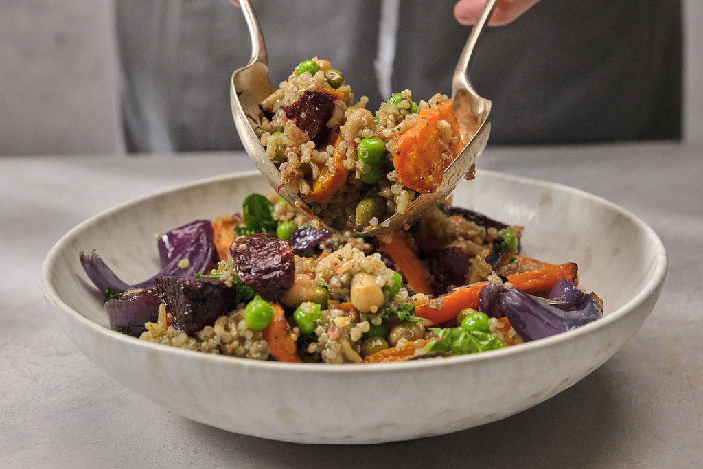 Roasted Root Vegetable Salad