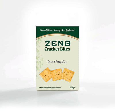 ZENB Onion & Poppy Seed Cracker Bites