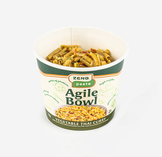 Vegetable Thai Curry Agile Bowl | 3 Pack|6 Pack|12 Pack