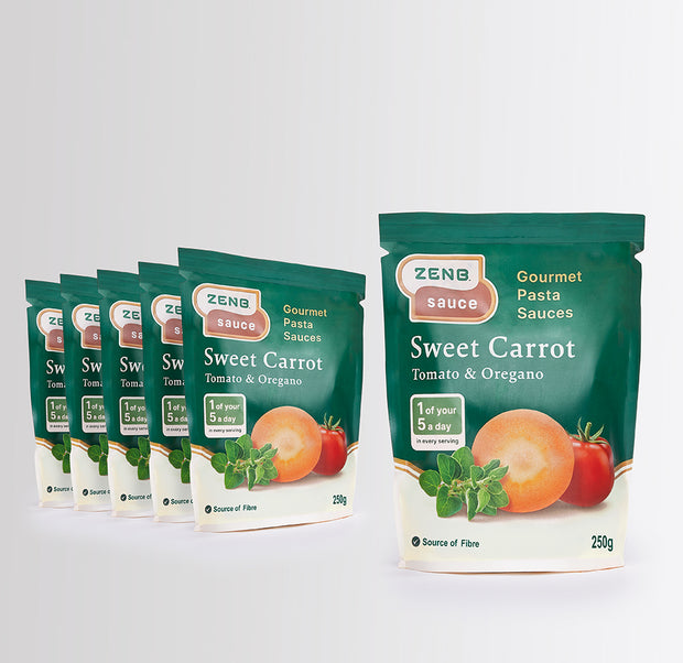 Sweet Carrot Gourmet Pasta Sauce | 3 Pack|6 Pack|9 Pack